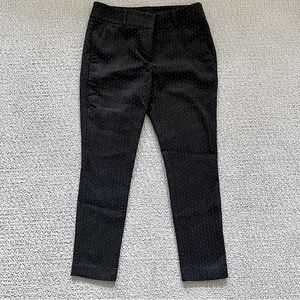 LOFT Marisa skinny pants trousers gray dots petite 4